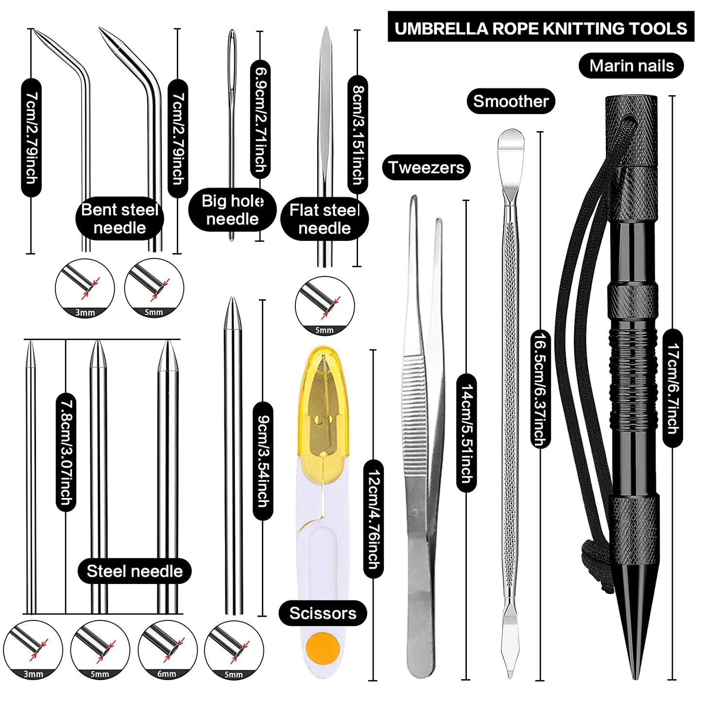 tKit with Marlin Spike Tool Kit