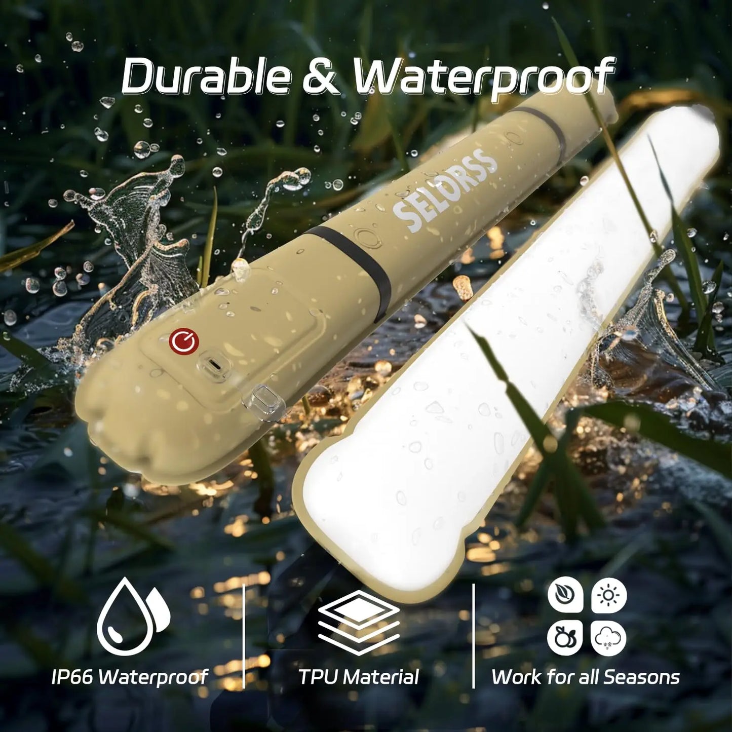 Rechargeable Portable Tent Lamp