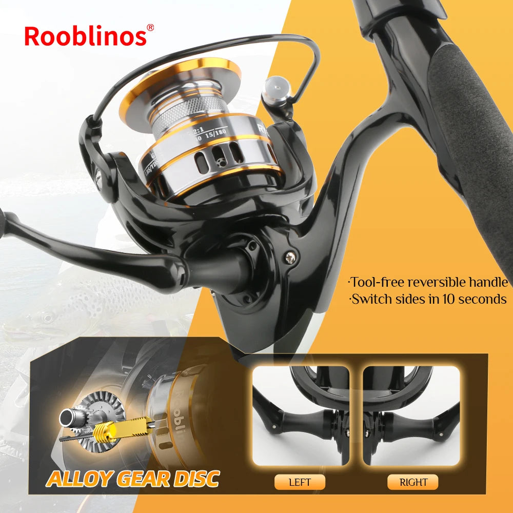 Fishing Reel Spinning Reel 5.2:1