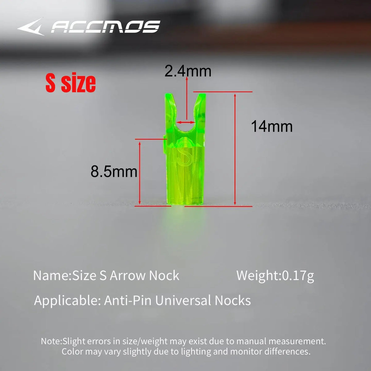 100Pcs Plastic Arrow Nocks