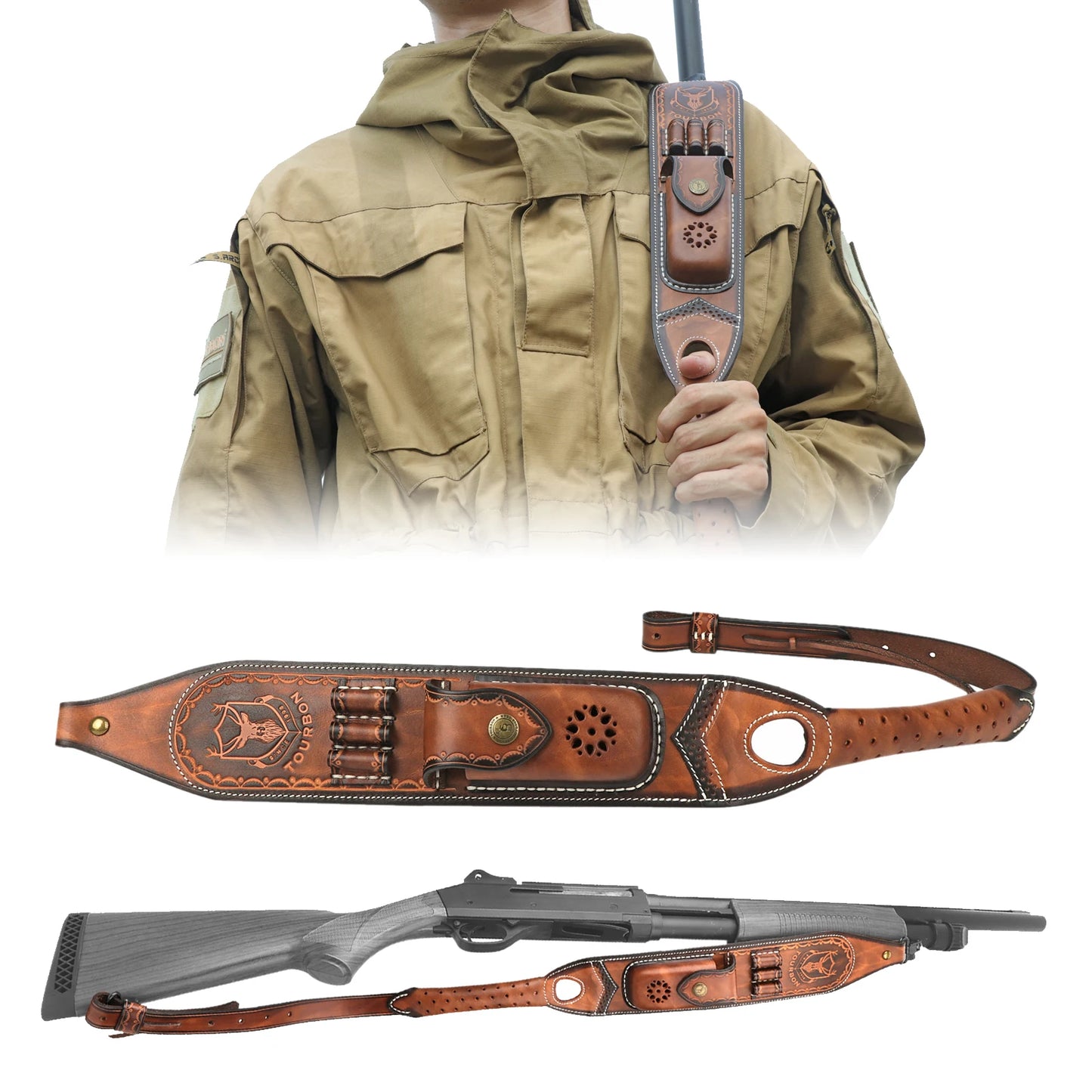 Leather Rifle Sling