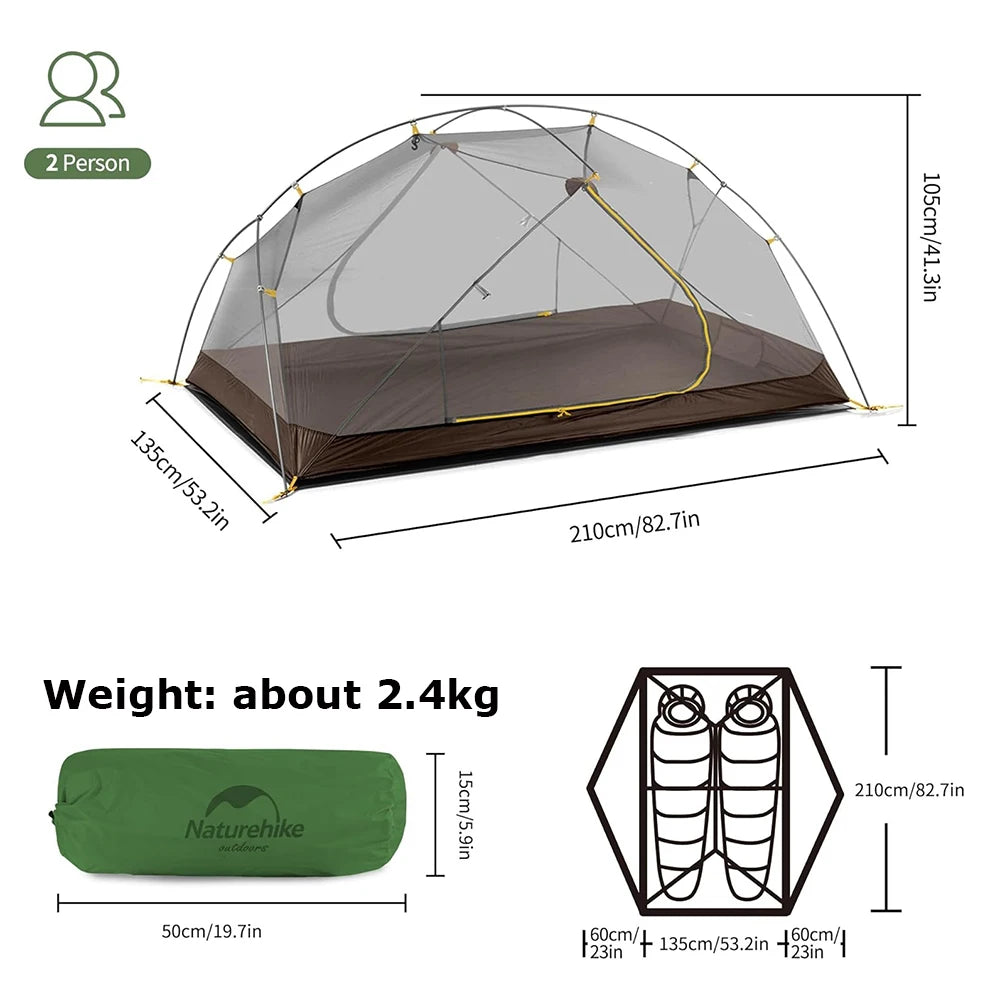 2 Person Backpacking Tent
