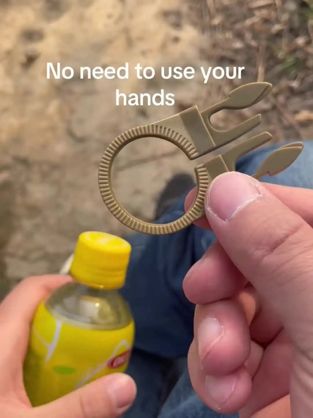 Portable Hiking Water Bottle Hook