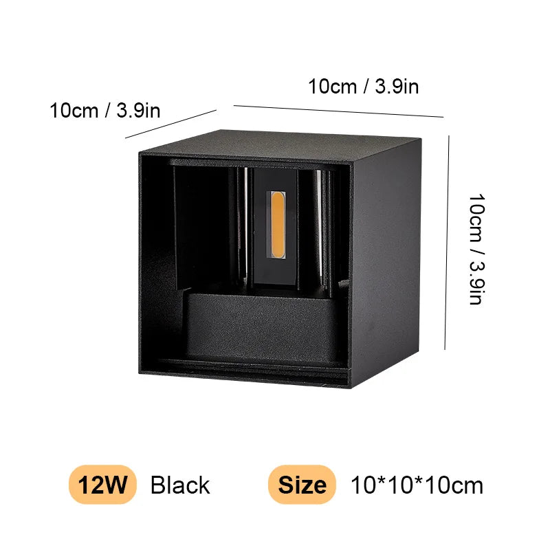 LED Wall Lamp 12W24W