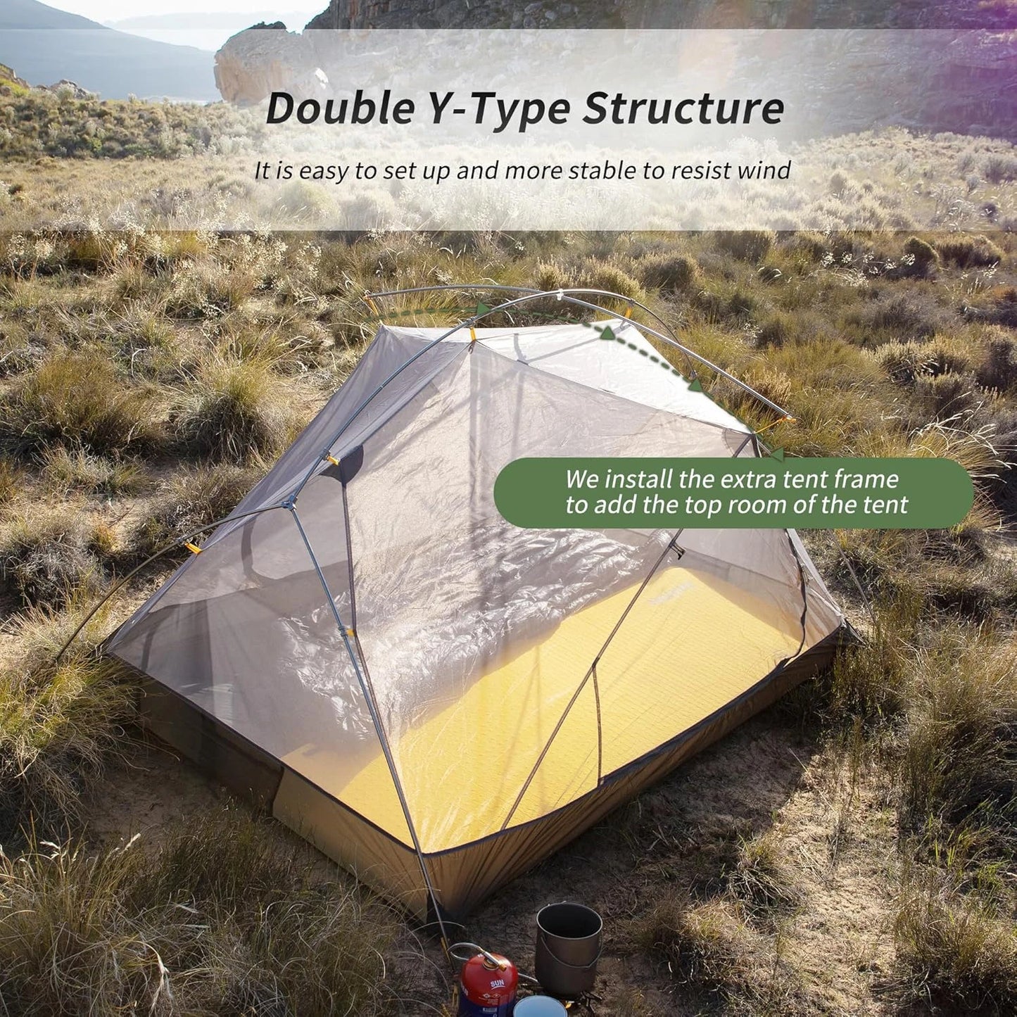 2 Person Backpacking Tent