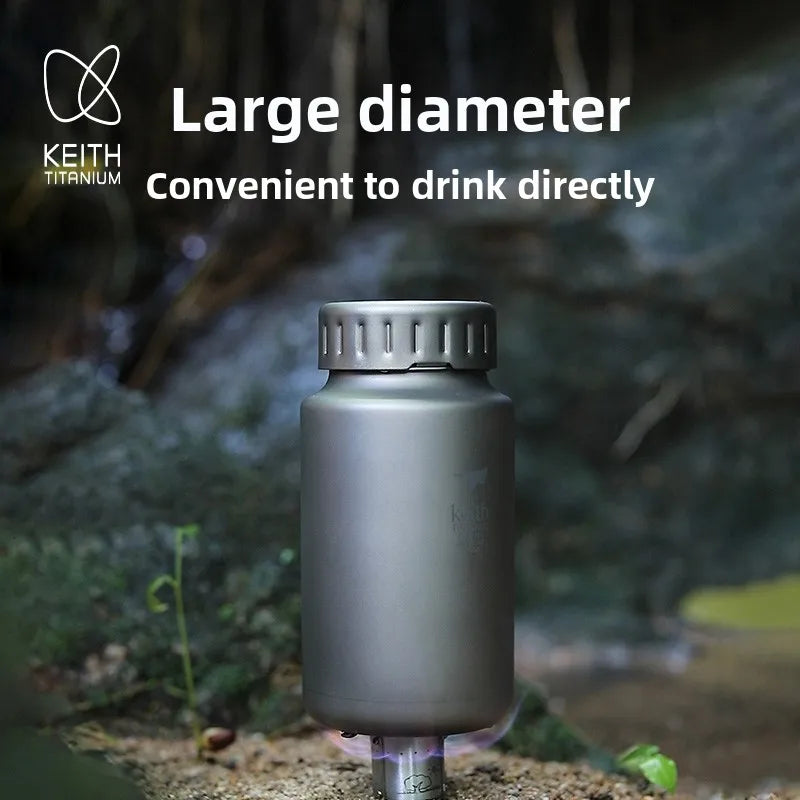Titanium Water Bottle