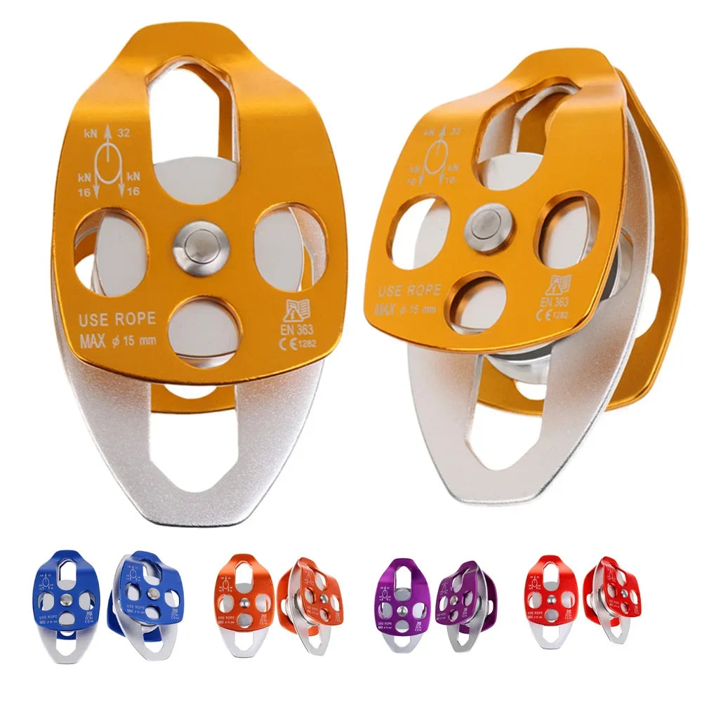 Double Pulley for Rock Climbing