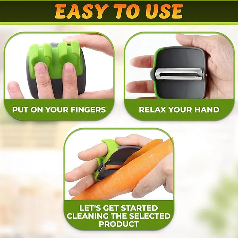 Peeler, Sharp Blade, Non Slip Grip