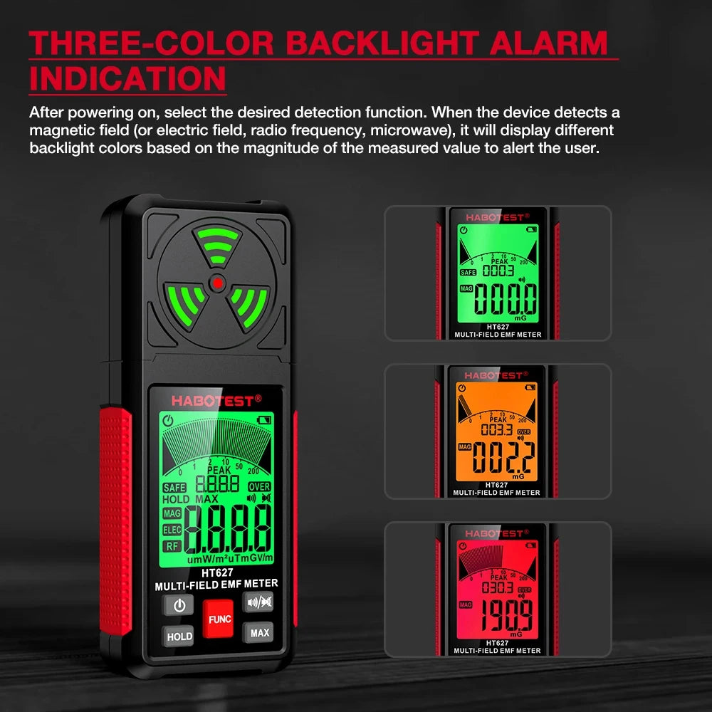 Professional EMF Meter Electromagnetic Field Radiation