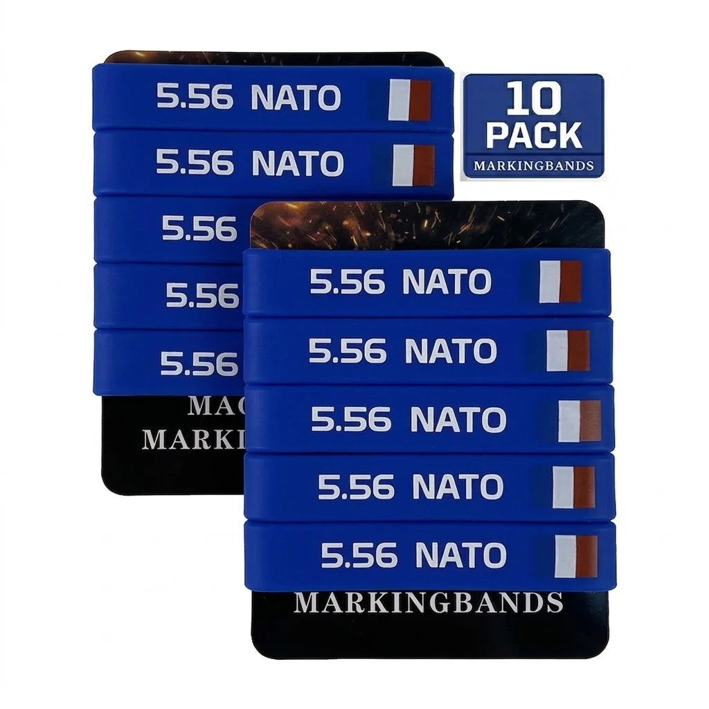 10 Pack 5.56 Mag Bands AR15 Magazine