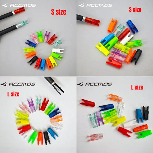 100Pcs Plastic Arrow Nocks