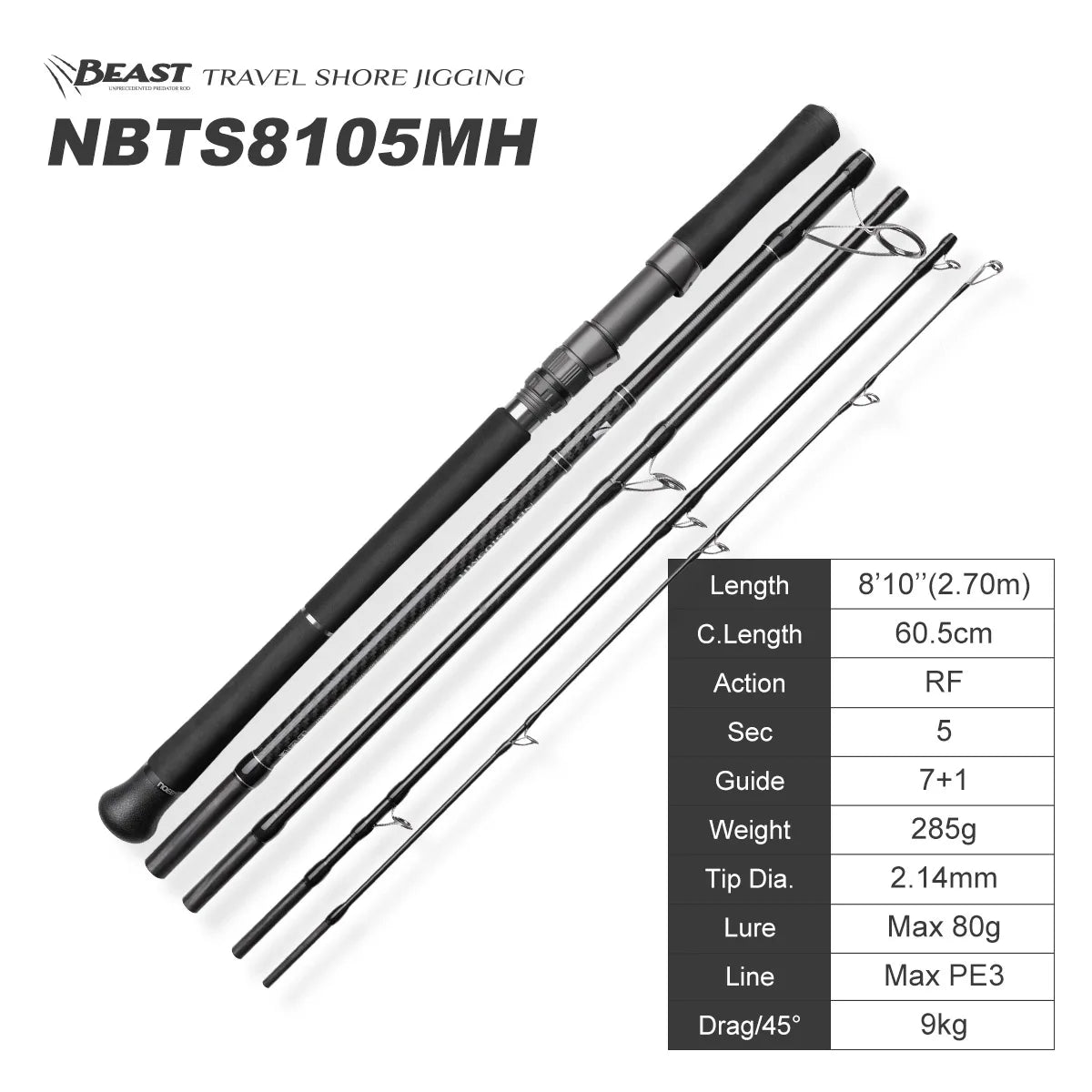 Fishing Rod 2.7m 2.9m