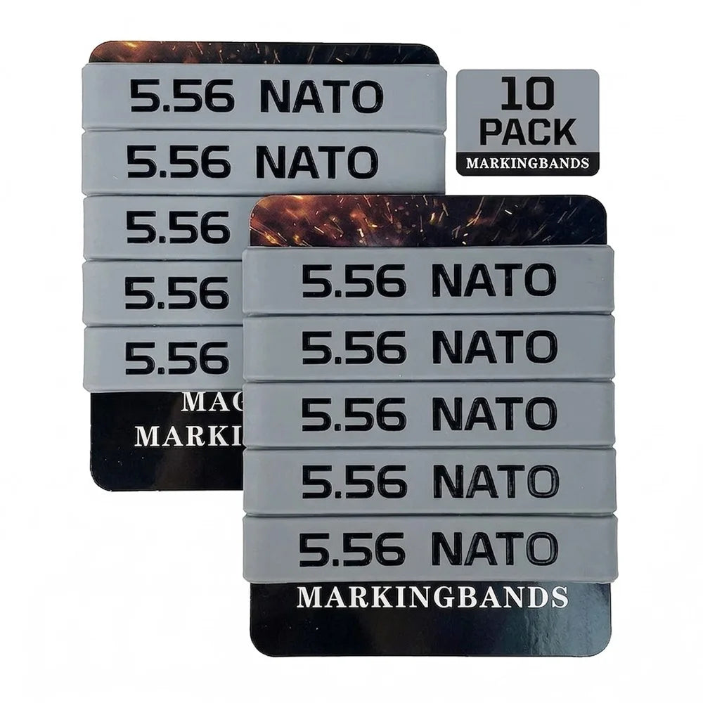 10 Pack 5.56 Mag Bands AR15 Magazine