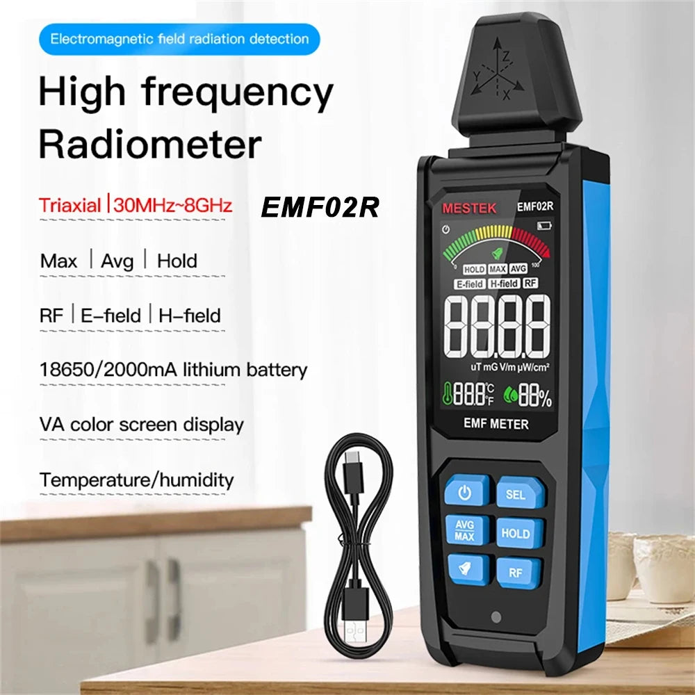 Professional EMF Meter Electromagnetic Field Radiation