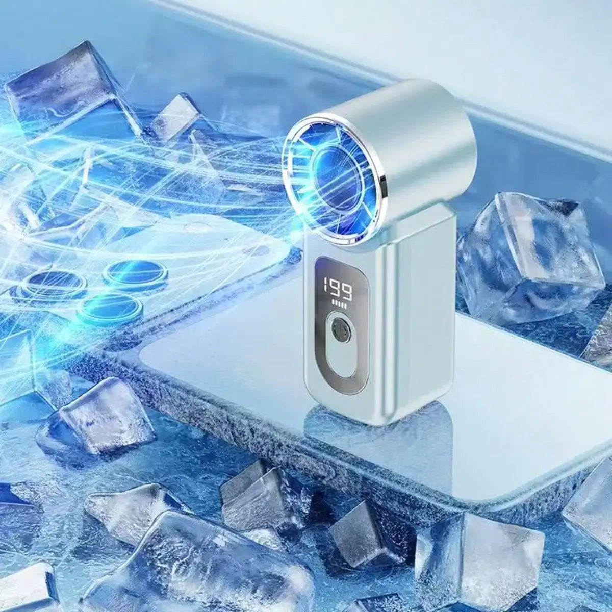Mini Handheld USB Turbo Fan High Capacity Battery
