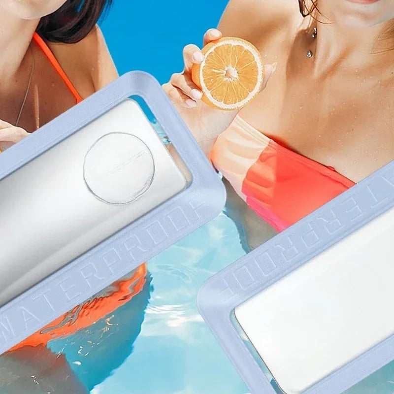 transparent mobile phone waterproof bag
