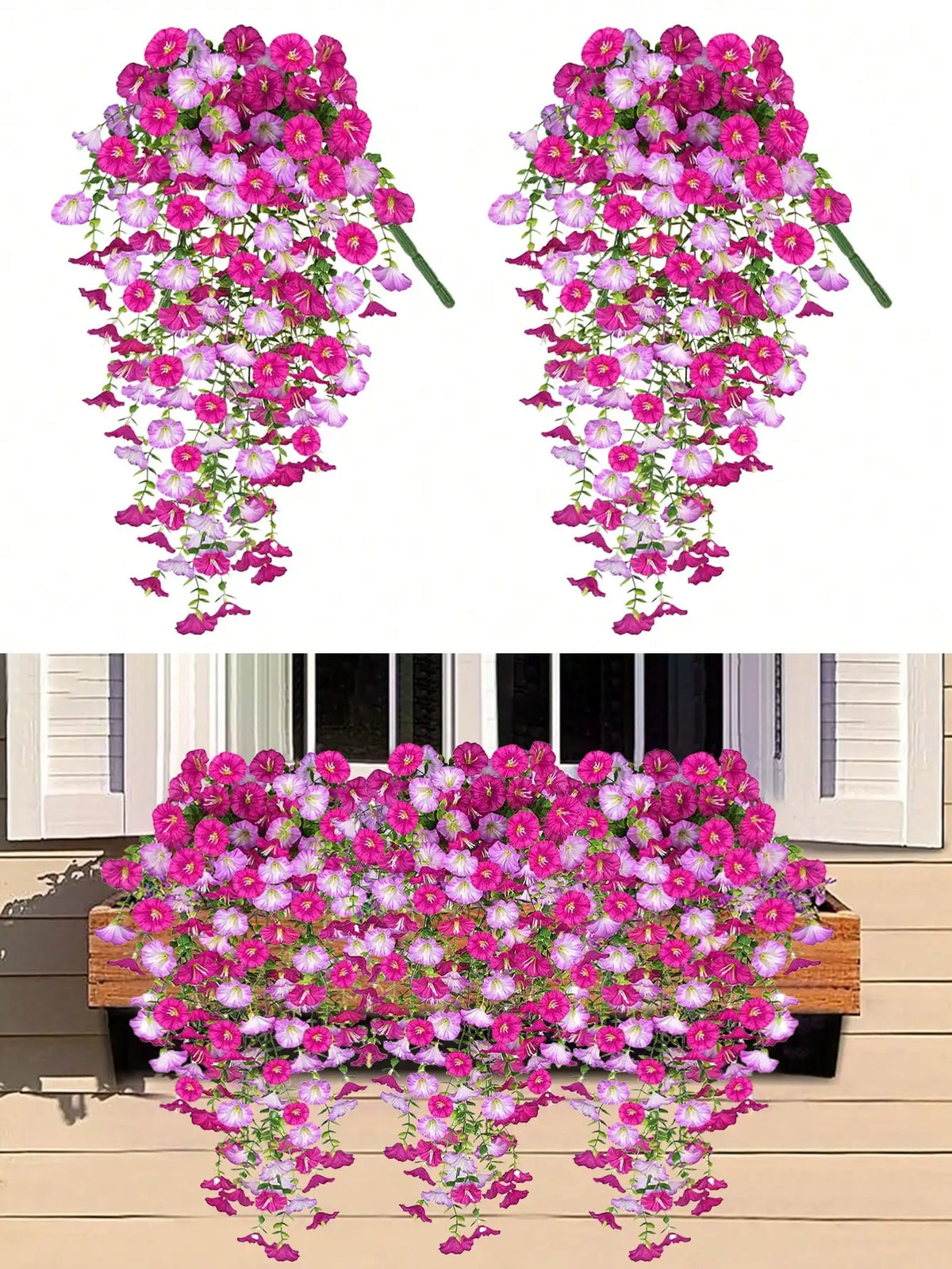 1/2/4pcs Artificial Eucalyptus Silk Flower Vine