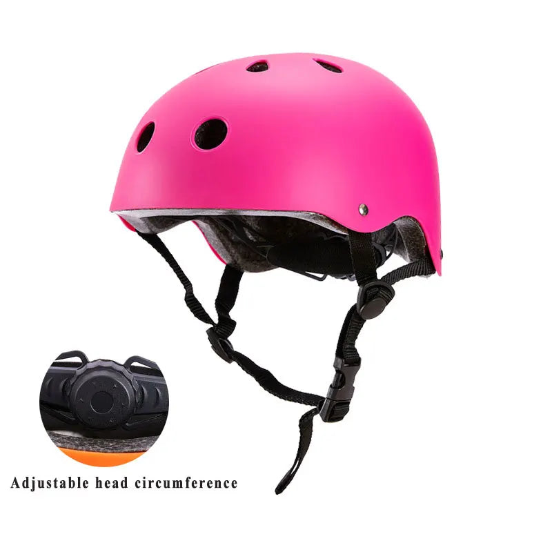 Adjustable Adult Children Skateboard Helmet