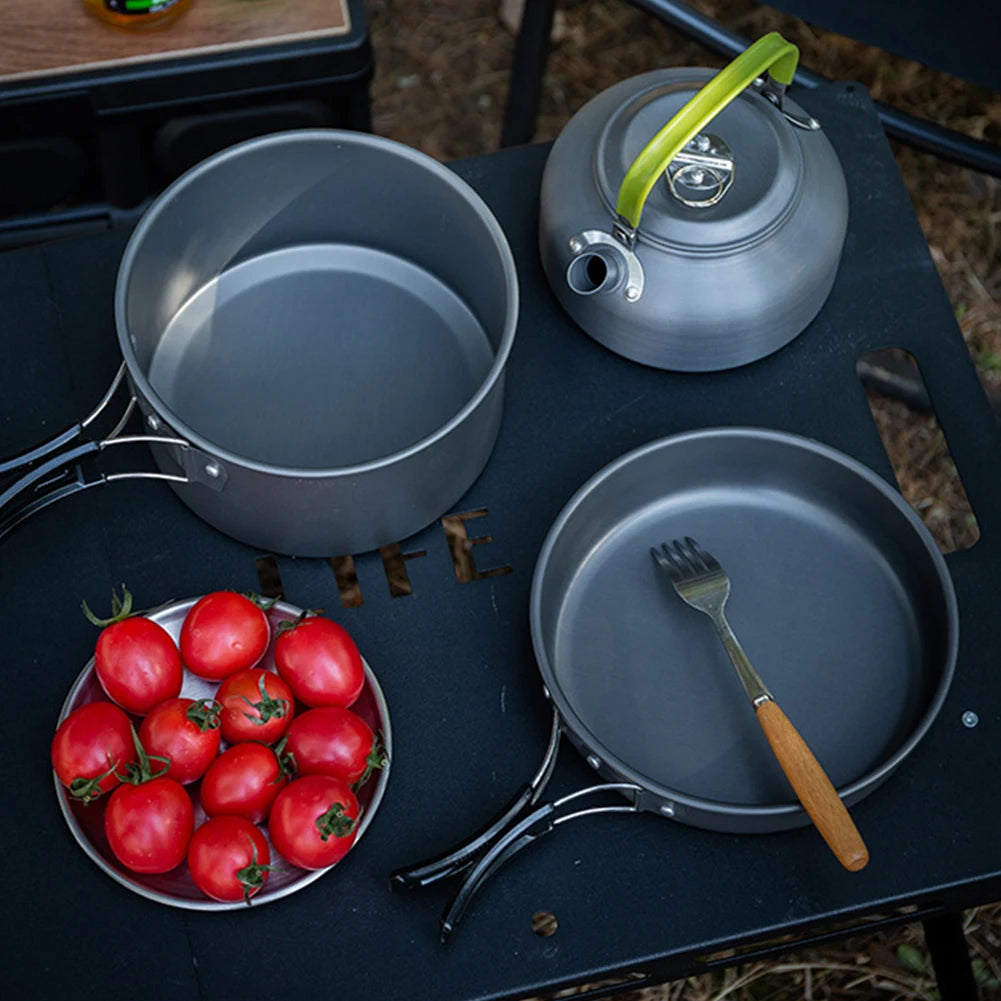 3PCS Camping Cookware