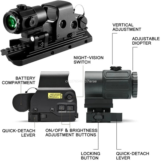 Holographic Collimator Red Dot Sight