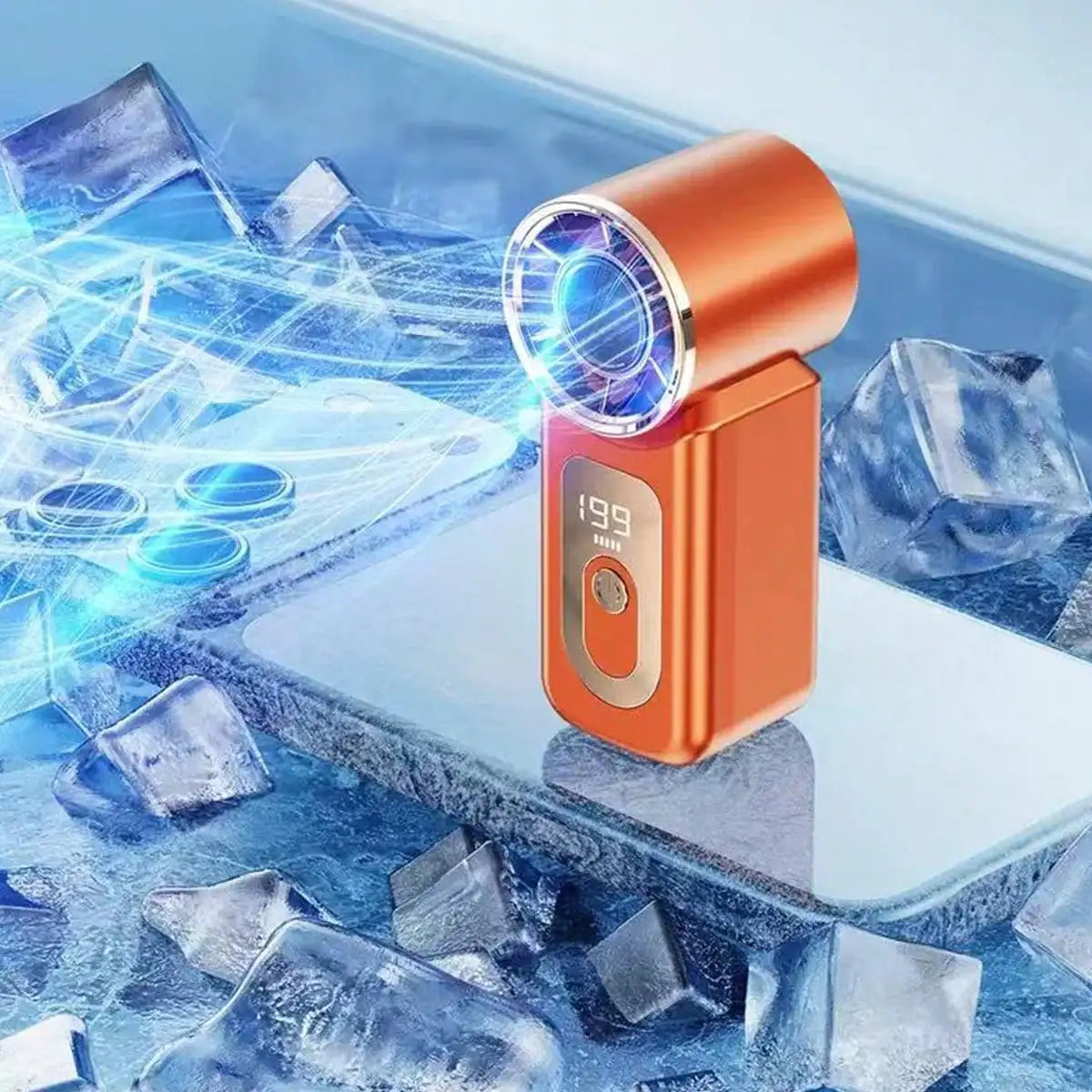 Mini Handheld USB Turbo Fan High Capacity Battery