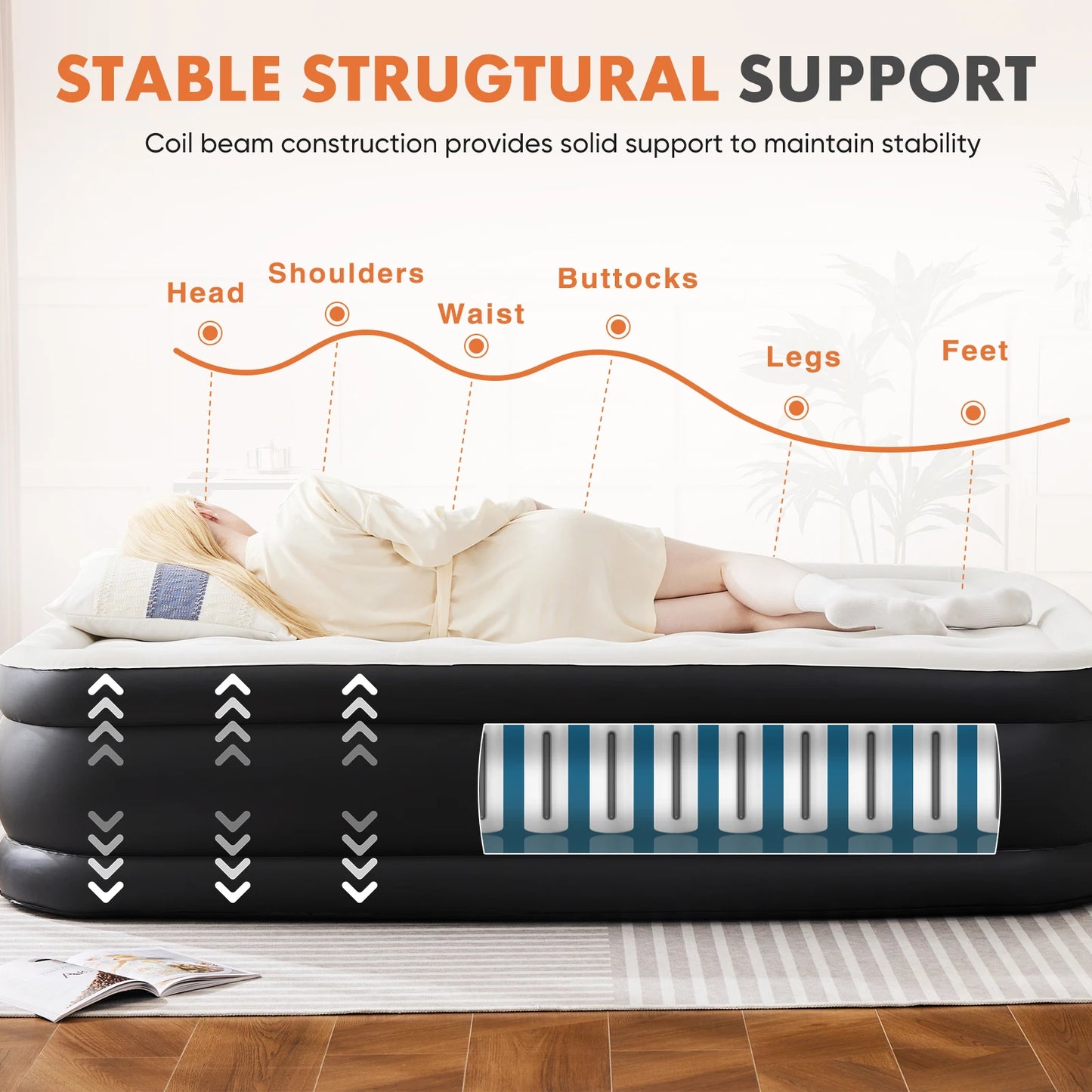 Air Mattress with Built in Pump