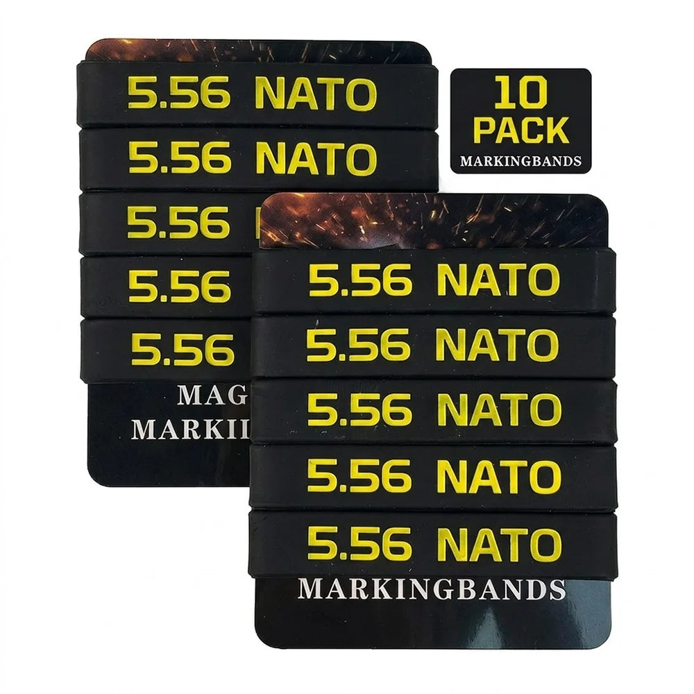 10 Pack 5.56 Mag Bands AR15 Magazine