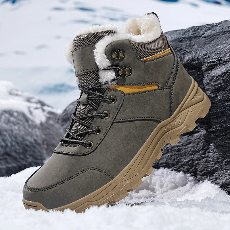 Fleece-Lined Men's Boots