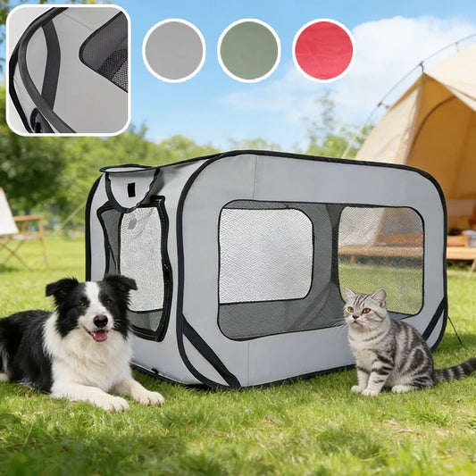 Pet Carrier Foldable Dog Crate