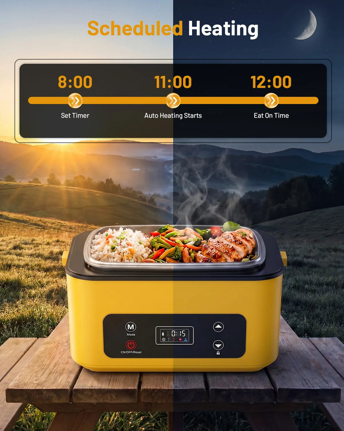 Electric Lunch Box 1.2L
