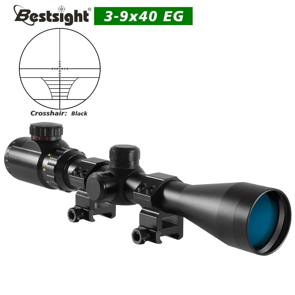 Hunting Scope Red or Green Illuminated Optical Sight