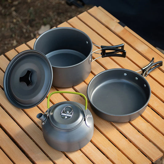 3PCS Camping Cookware