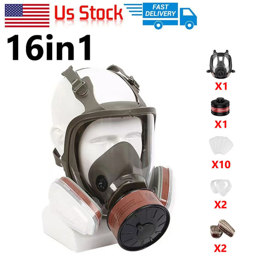 16IN1 Full Face Gas Mask