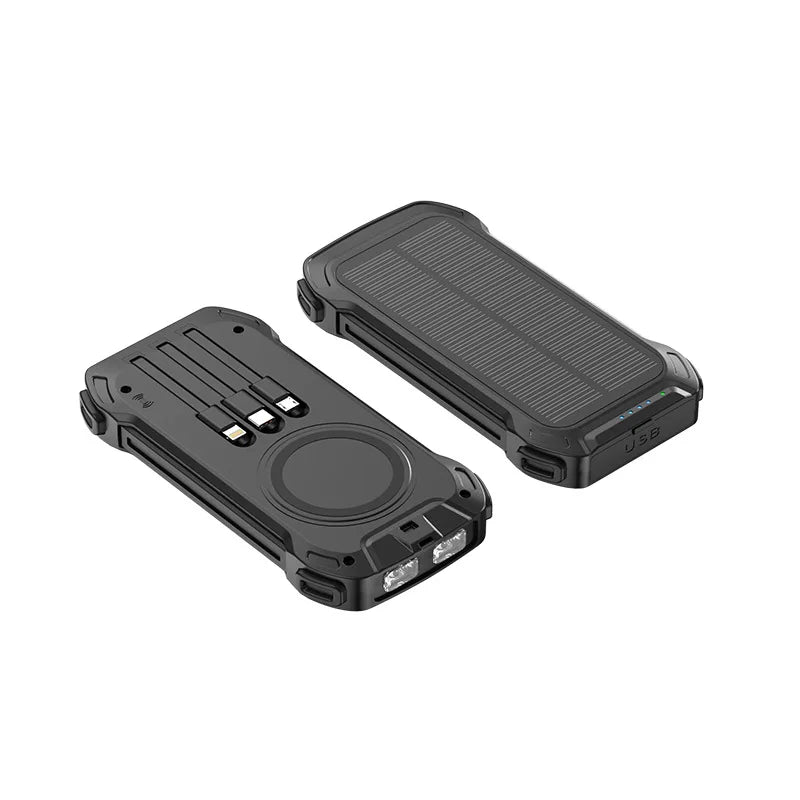 Solar Power Bank Wireless 200000mAh