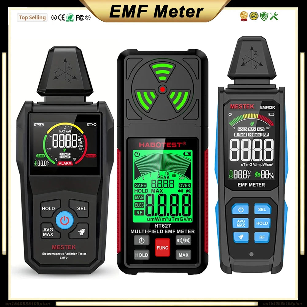 Professional EMF Meter Electromagnetic Field Radiation