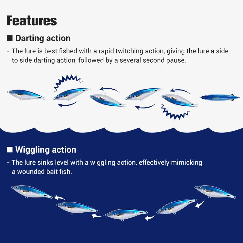 Pencil Fishing Lure Long Casting