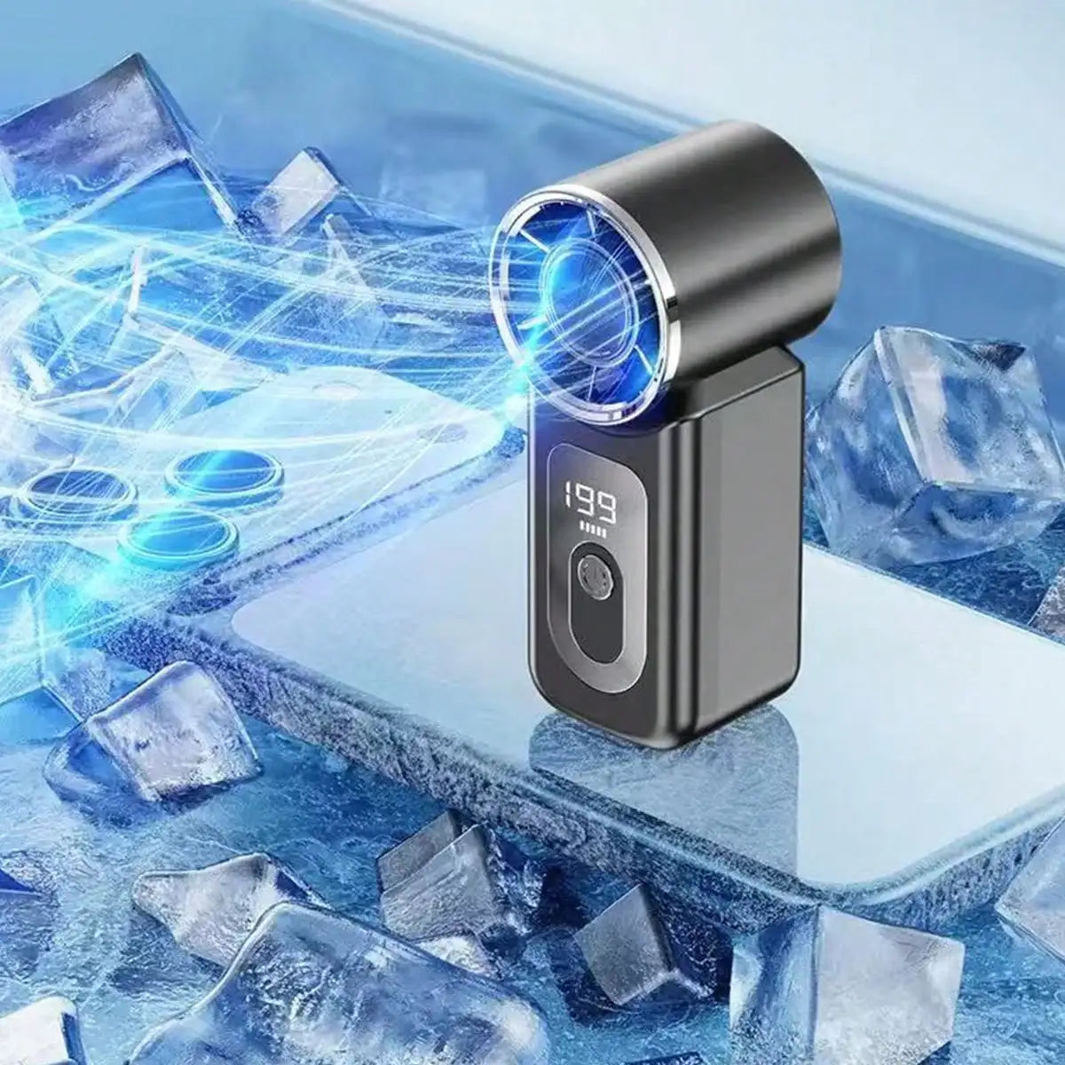 Mini Handheld USB Turbo Fan High Capacity Battery