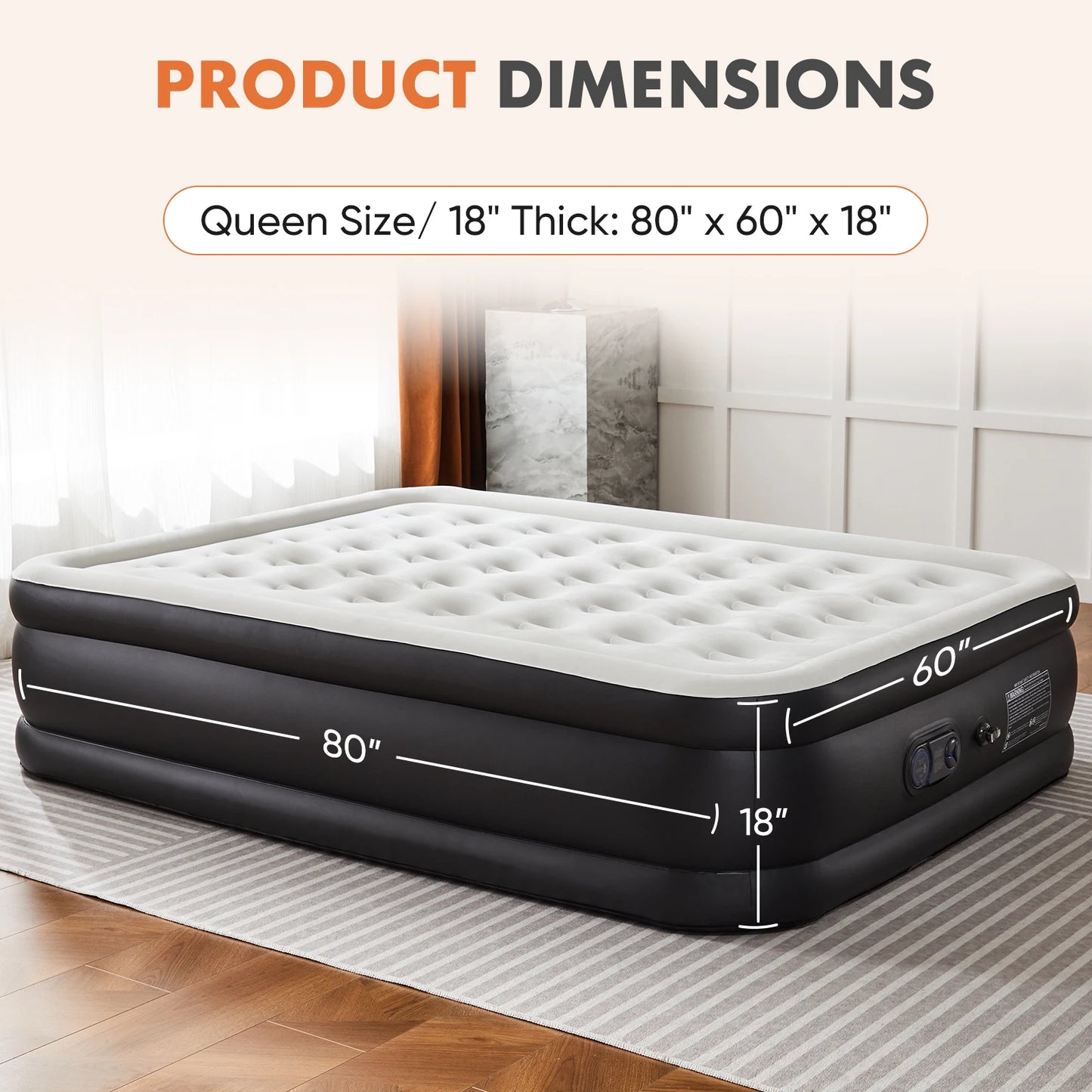 Air Mattress with Built in Pump