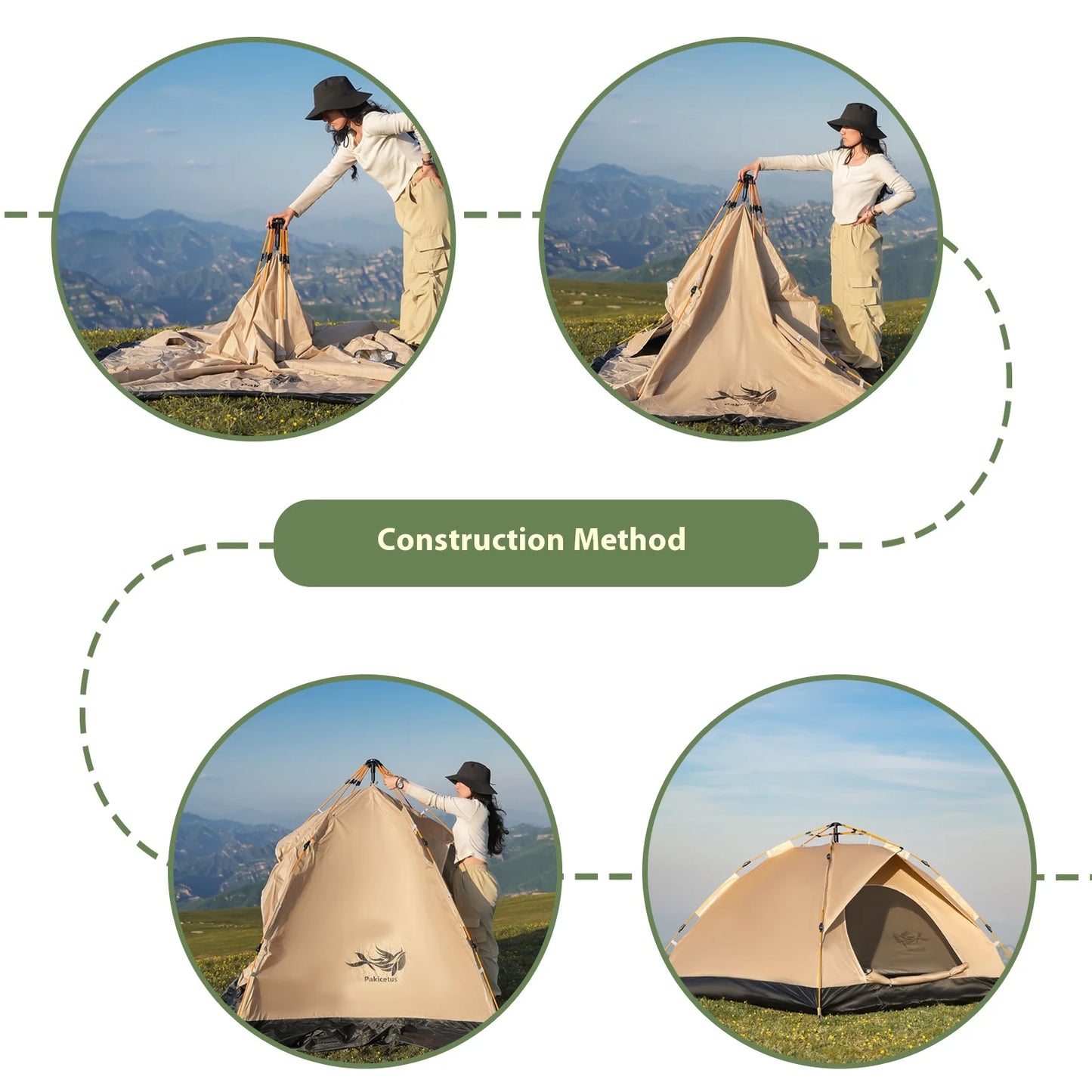 Tent 3-4 Person Sun & Rain Shelter