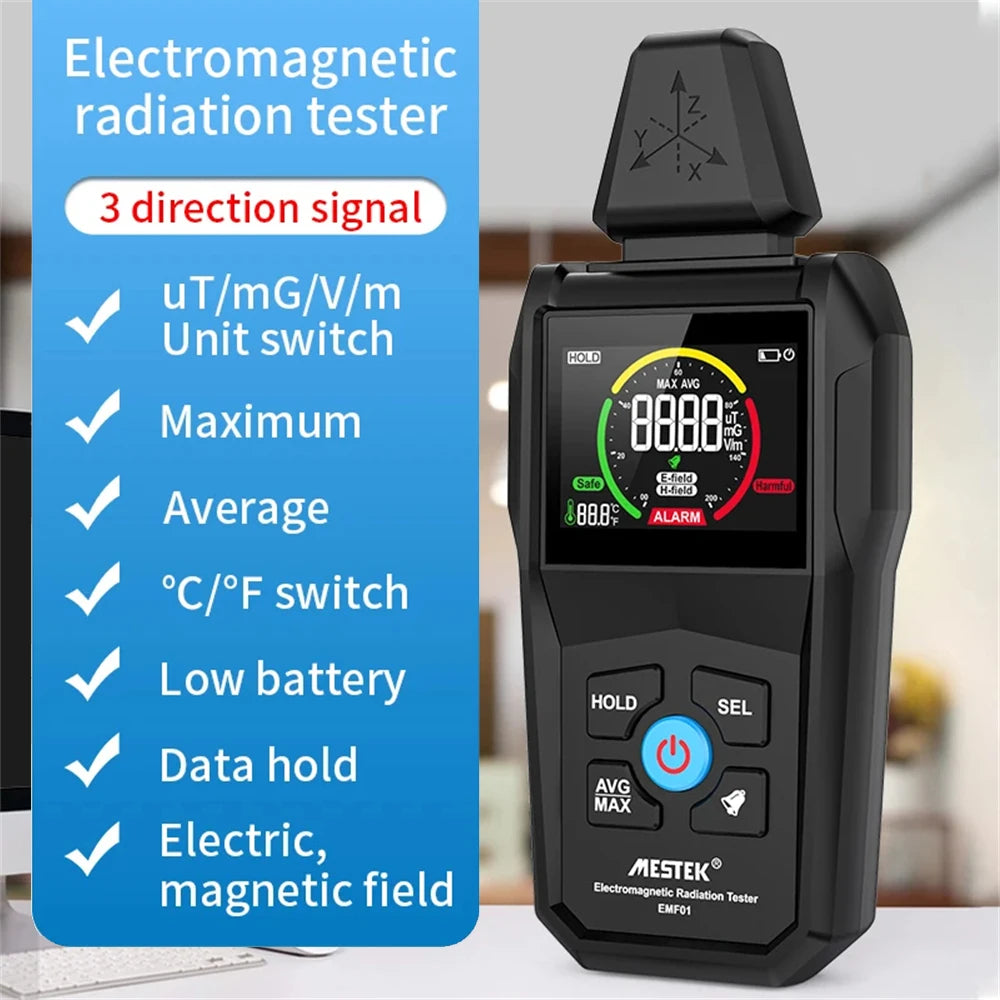 Professional EMF Meter Electromagnetic Field Radiation