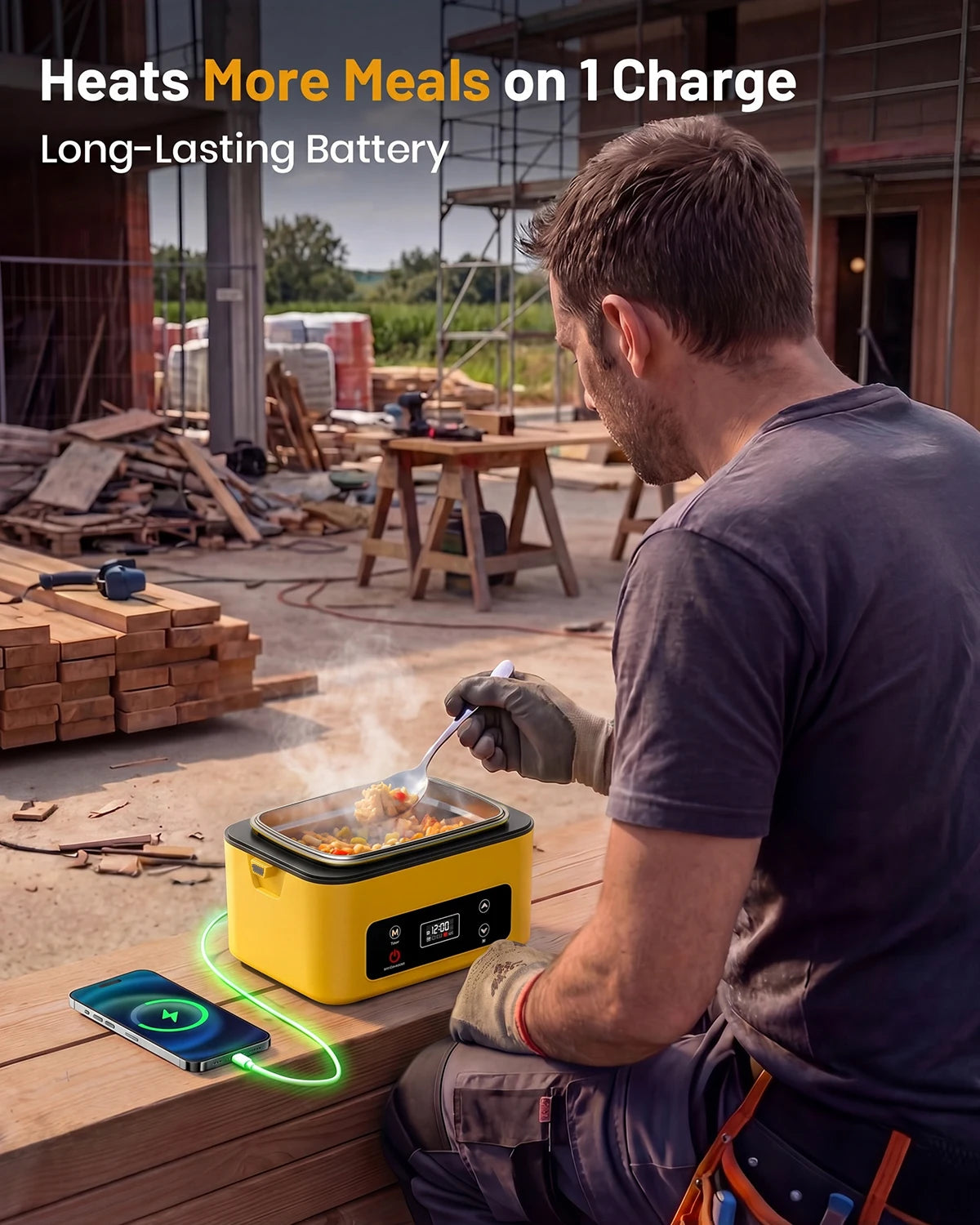 Electric Lunch Box 1.2L