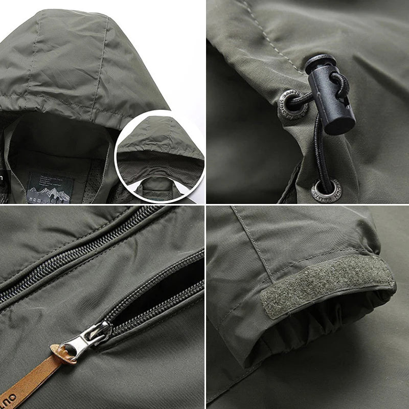 Mens Waterproof Field Jacket
