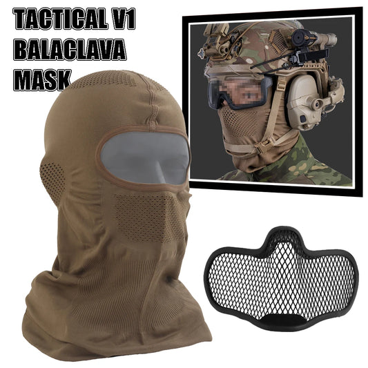 Breathable Elastic Full Face Mask