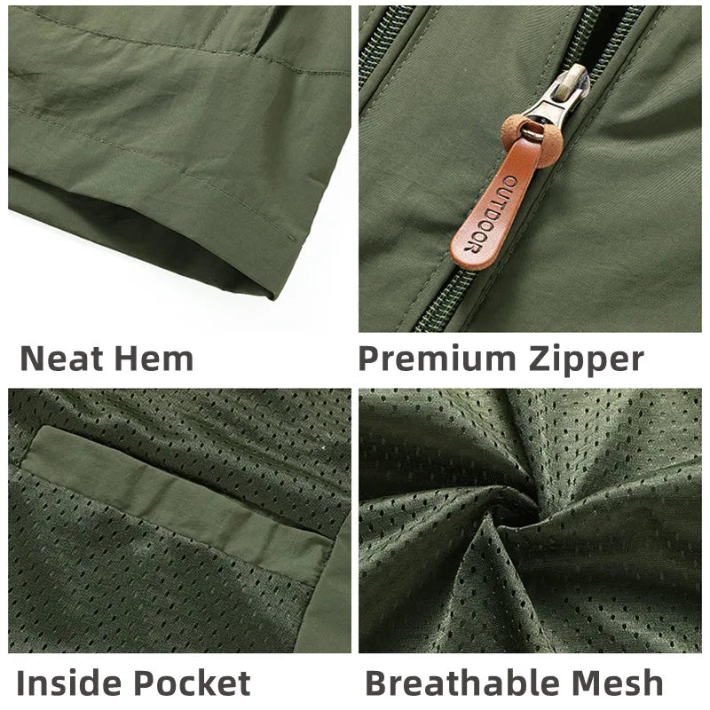 Waterproof Windbreaker Jackets