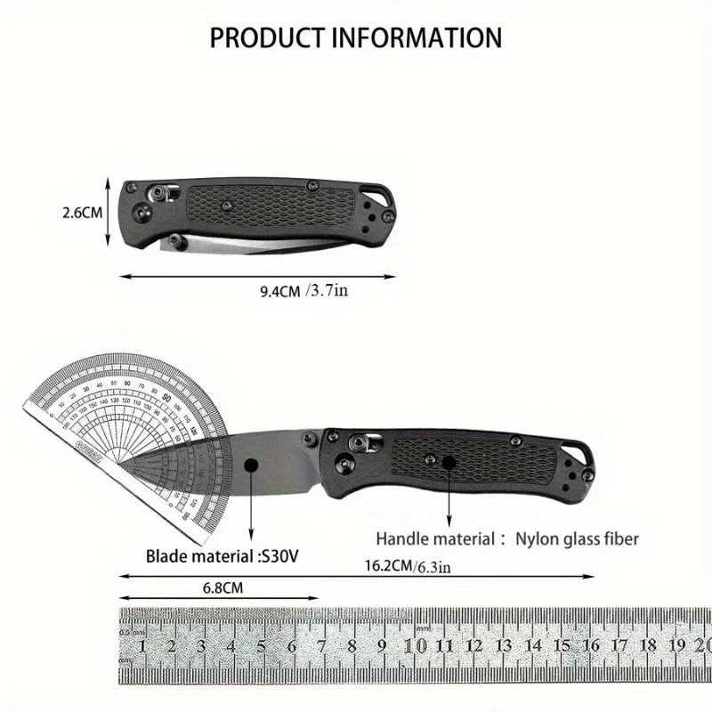 Folding Knife Nylon Fiber Handle