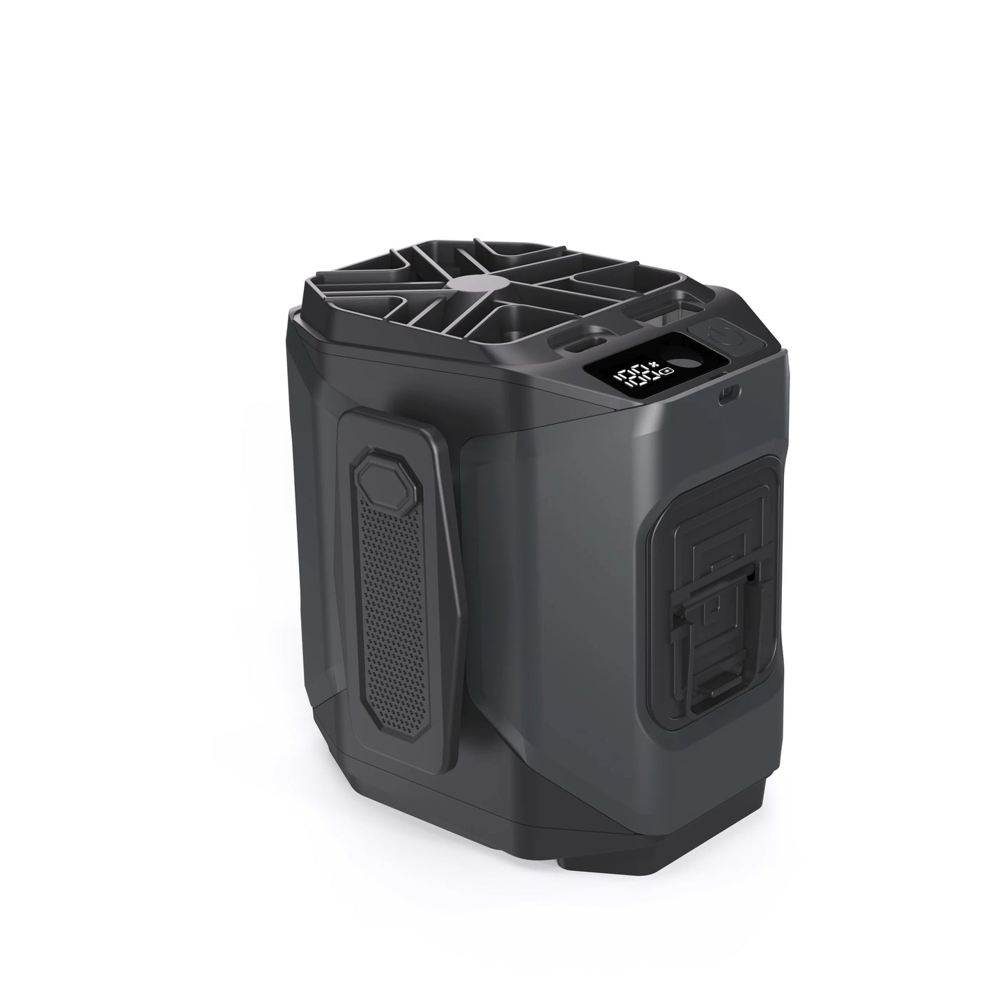 Rechargeable Cooling Fan with Flashlight