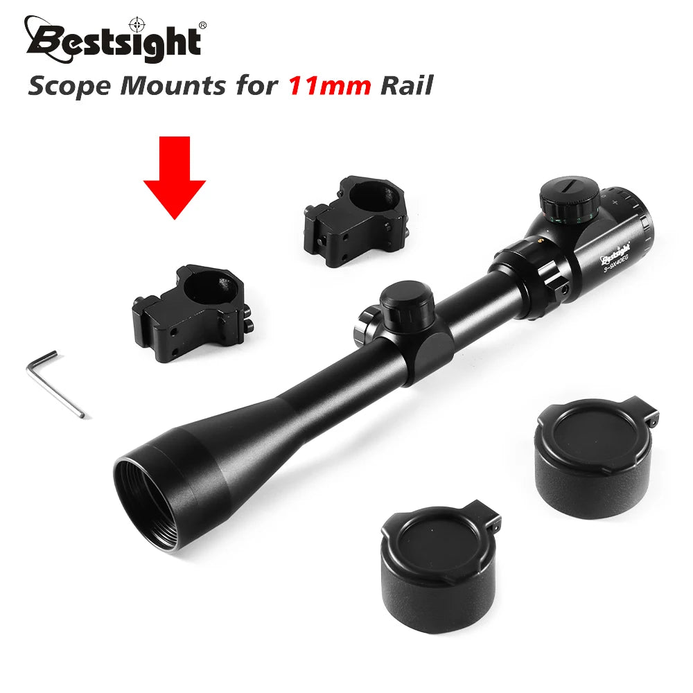 Hunting Scope Red or Green Illuminated Optical Sight