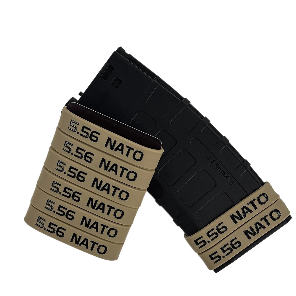 10 Pack 5.56 Mag Bands AR15 Magazine