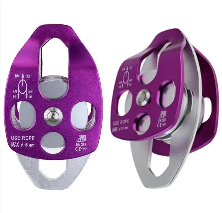 Double Pulley for Rock Climbing