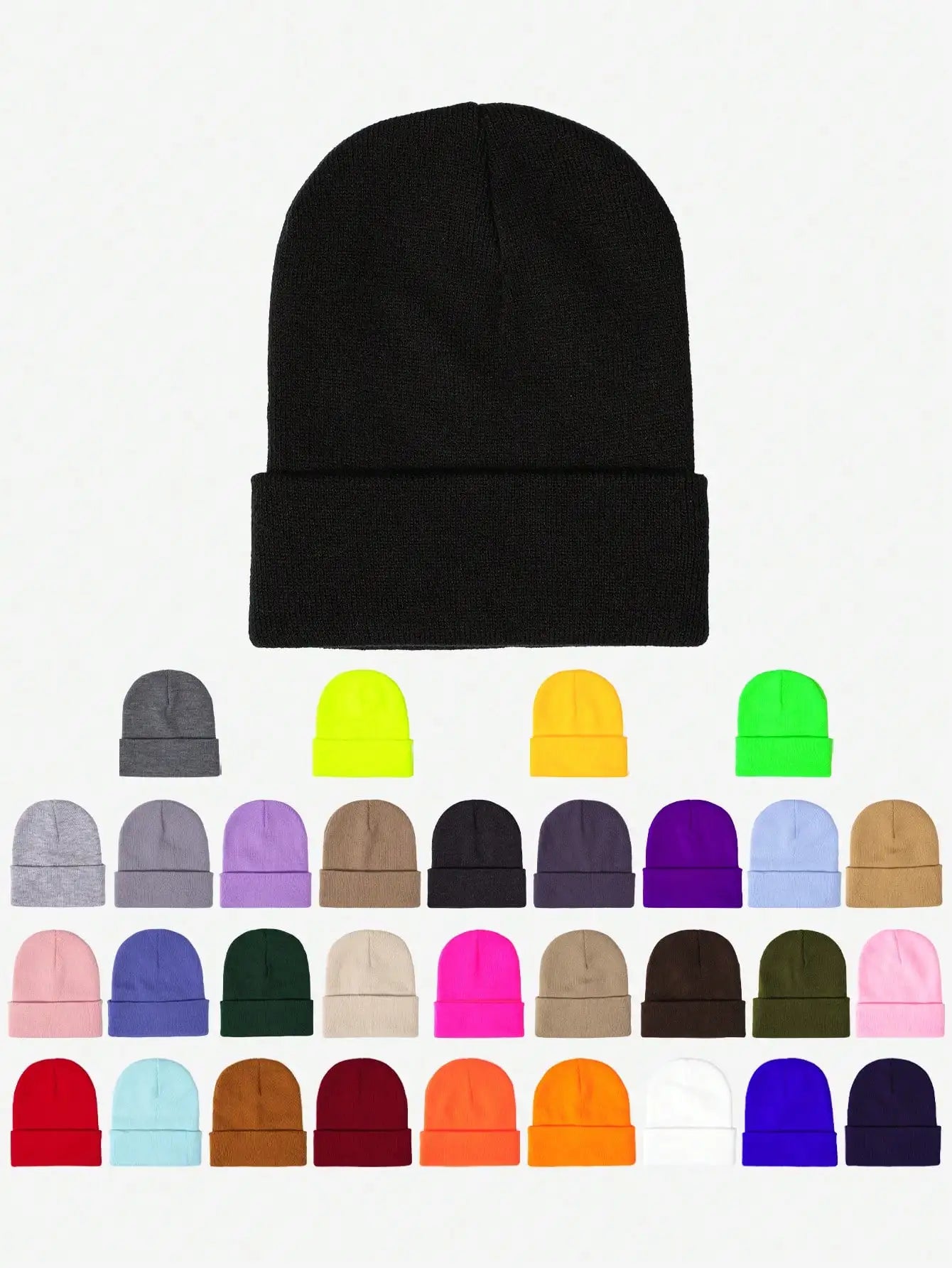 Knitted Beanie Hat